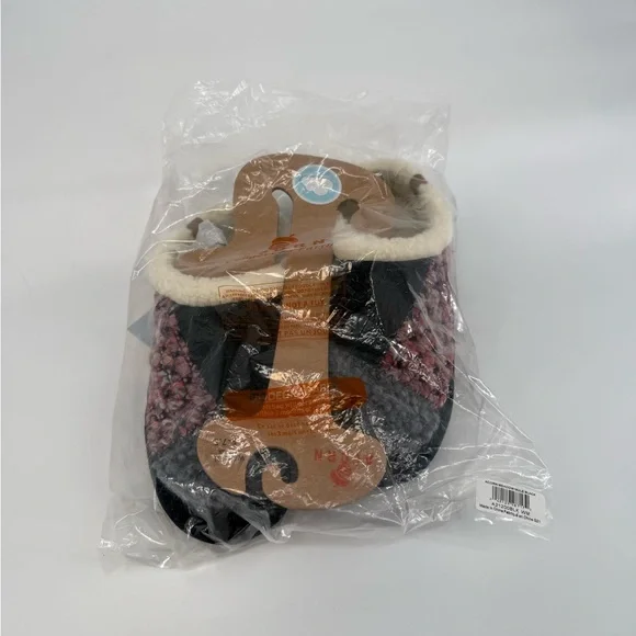 Acorn Multicolor Knit Slippers with Cloud Cushion - Picture 3 of 7